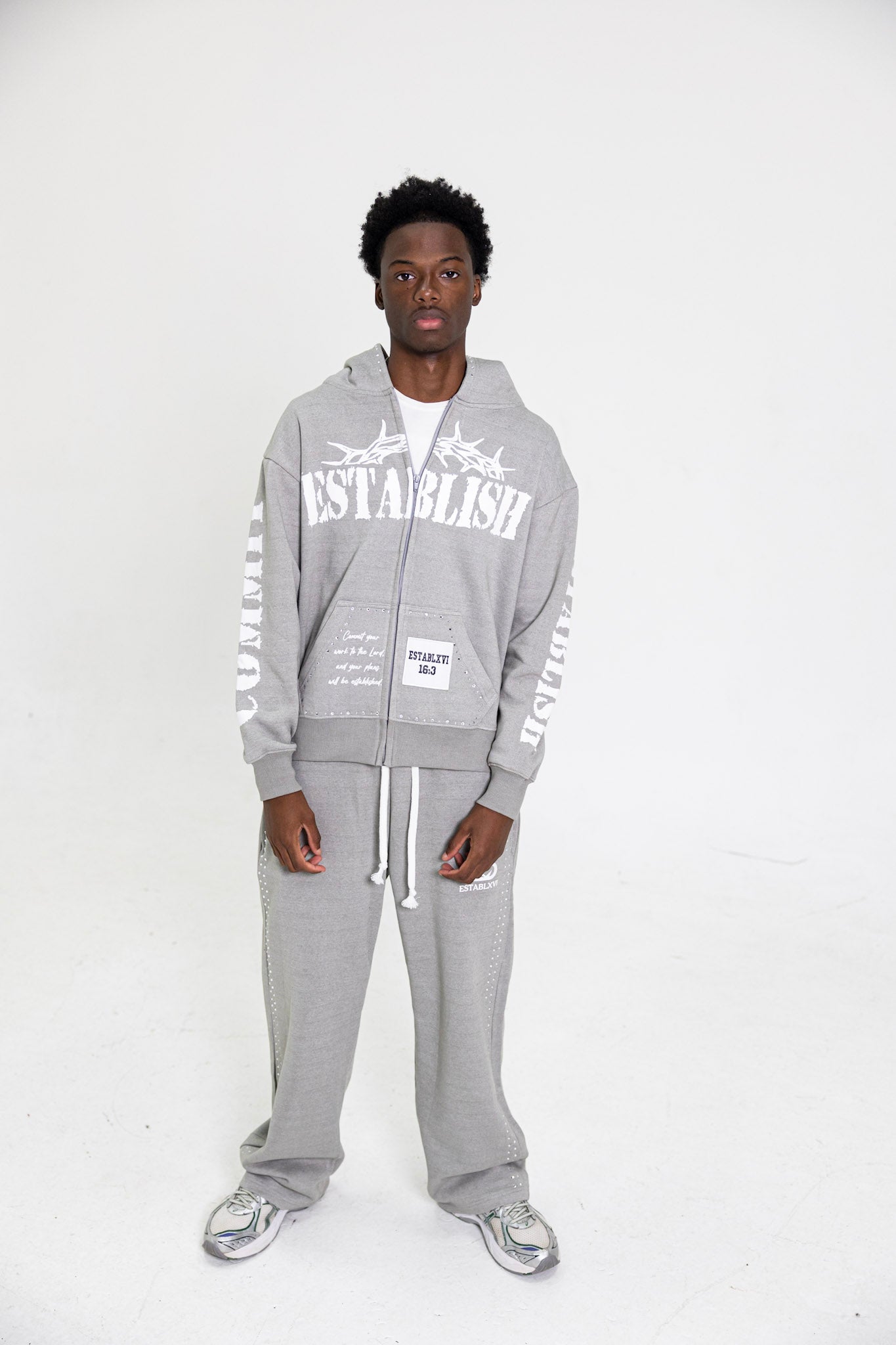 GRAY HOODIE
