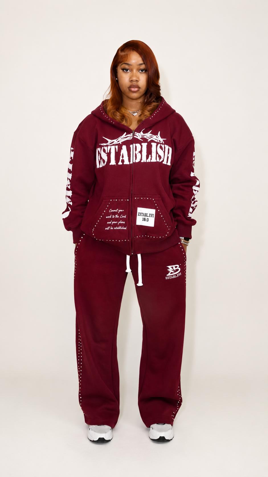 MAROON HOODIE