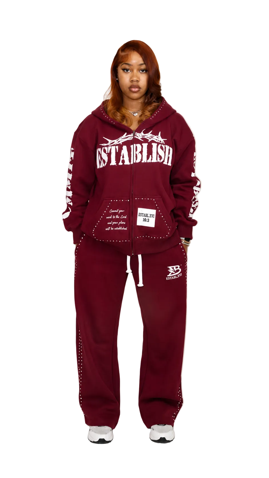 MAROON HOODIE
