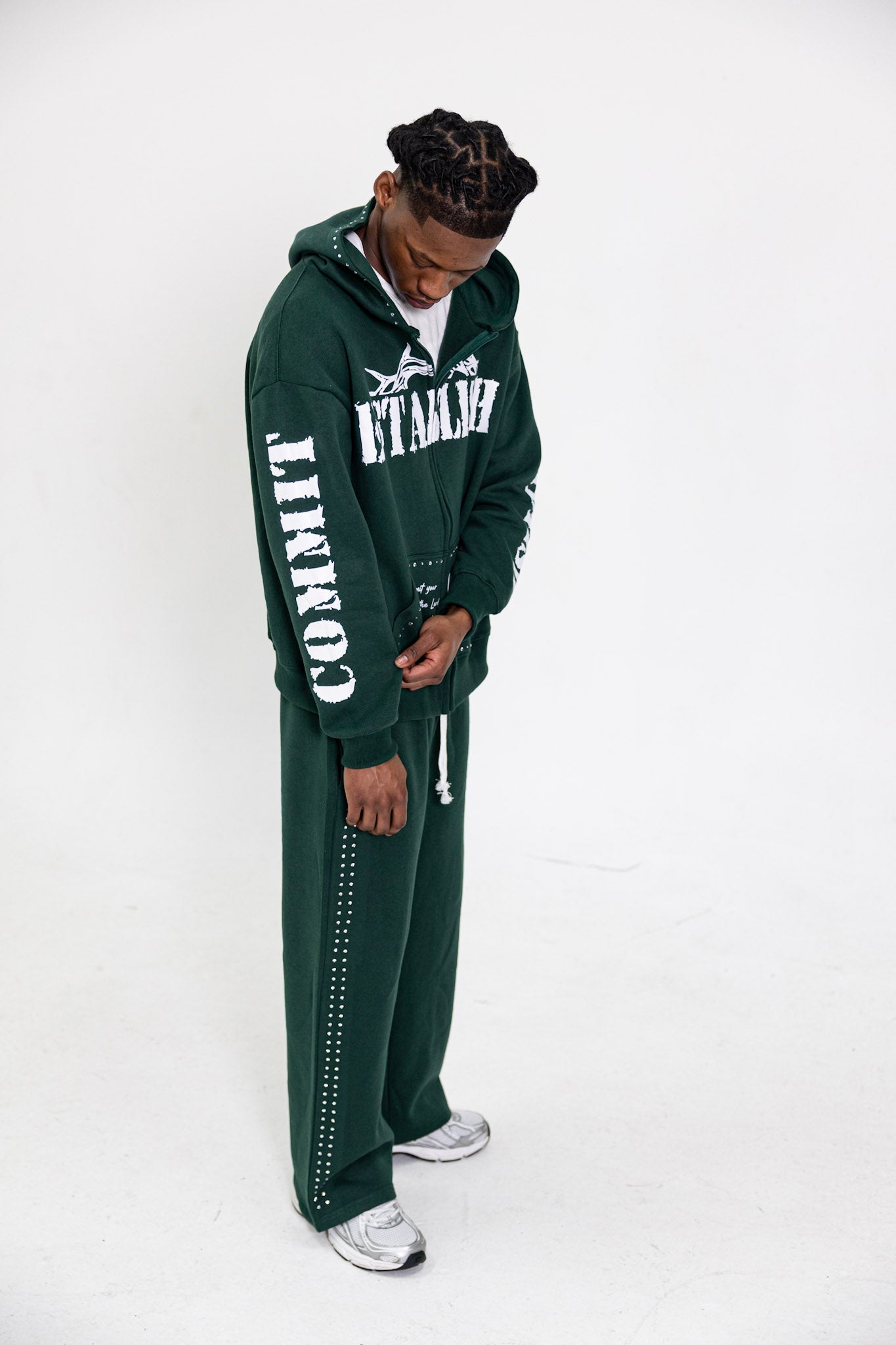 GREEN HOODIE