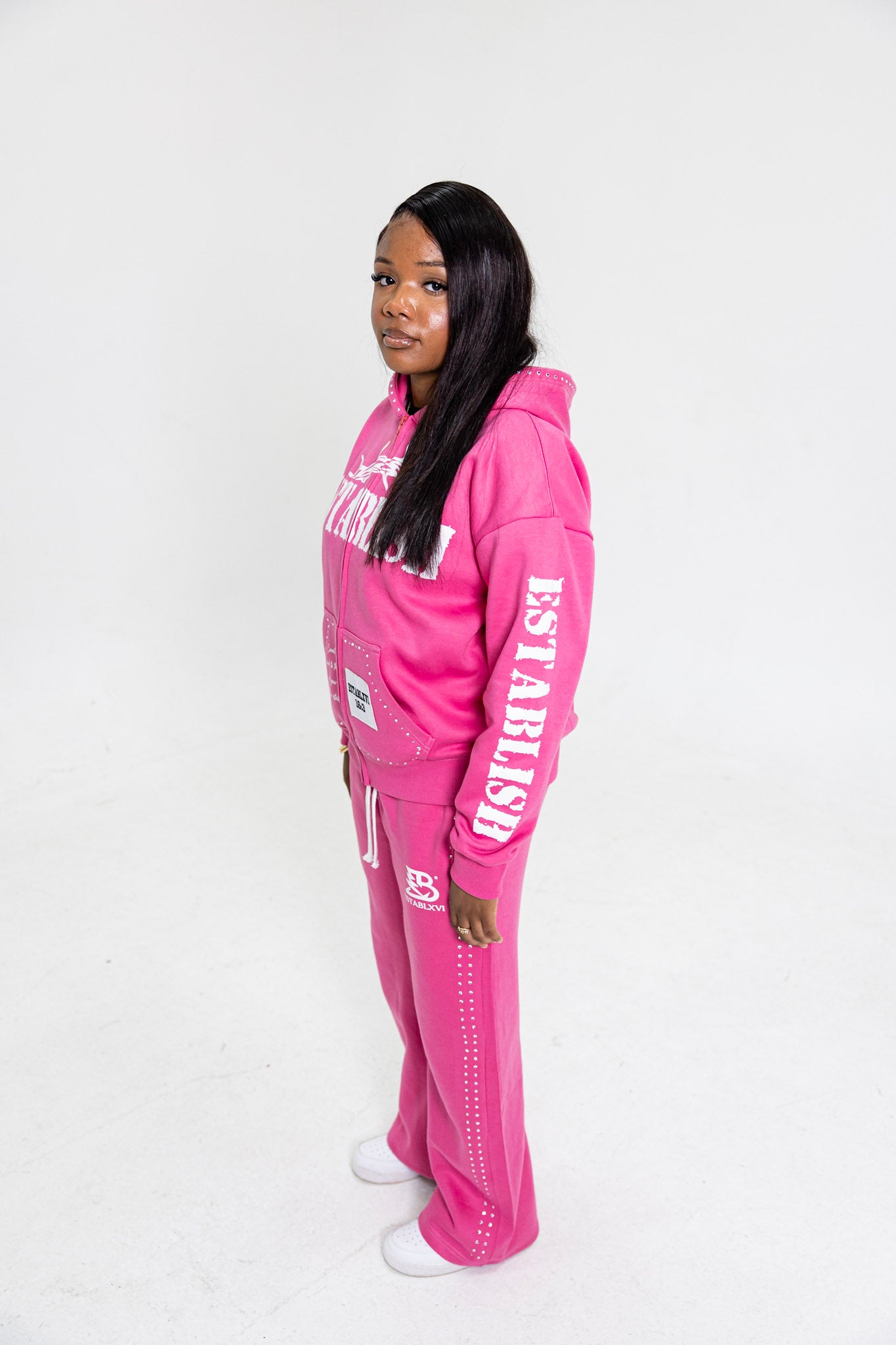 PINK HOODIE