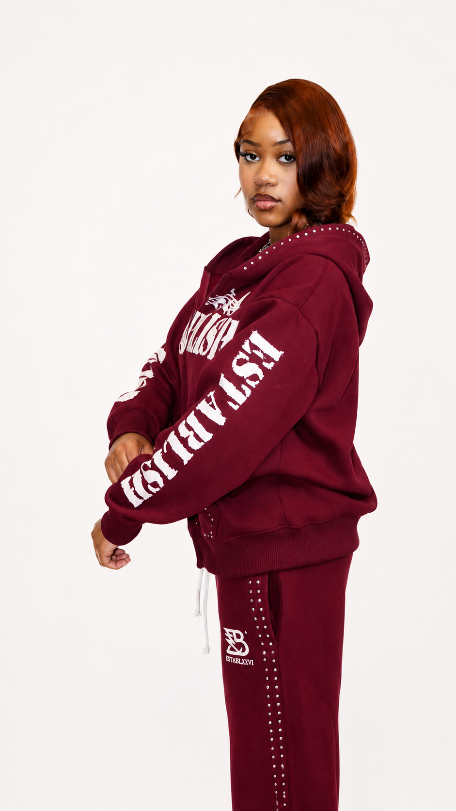 MAROON HOODIE