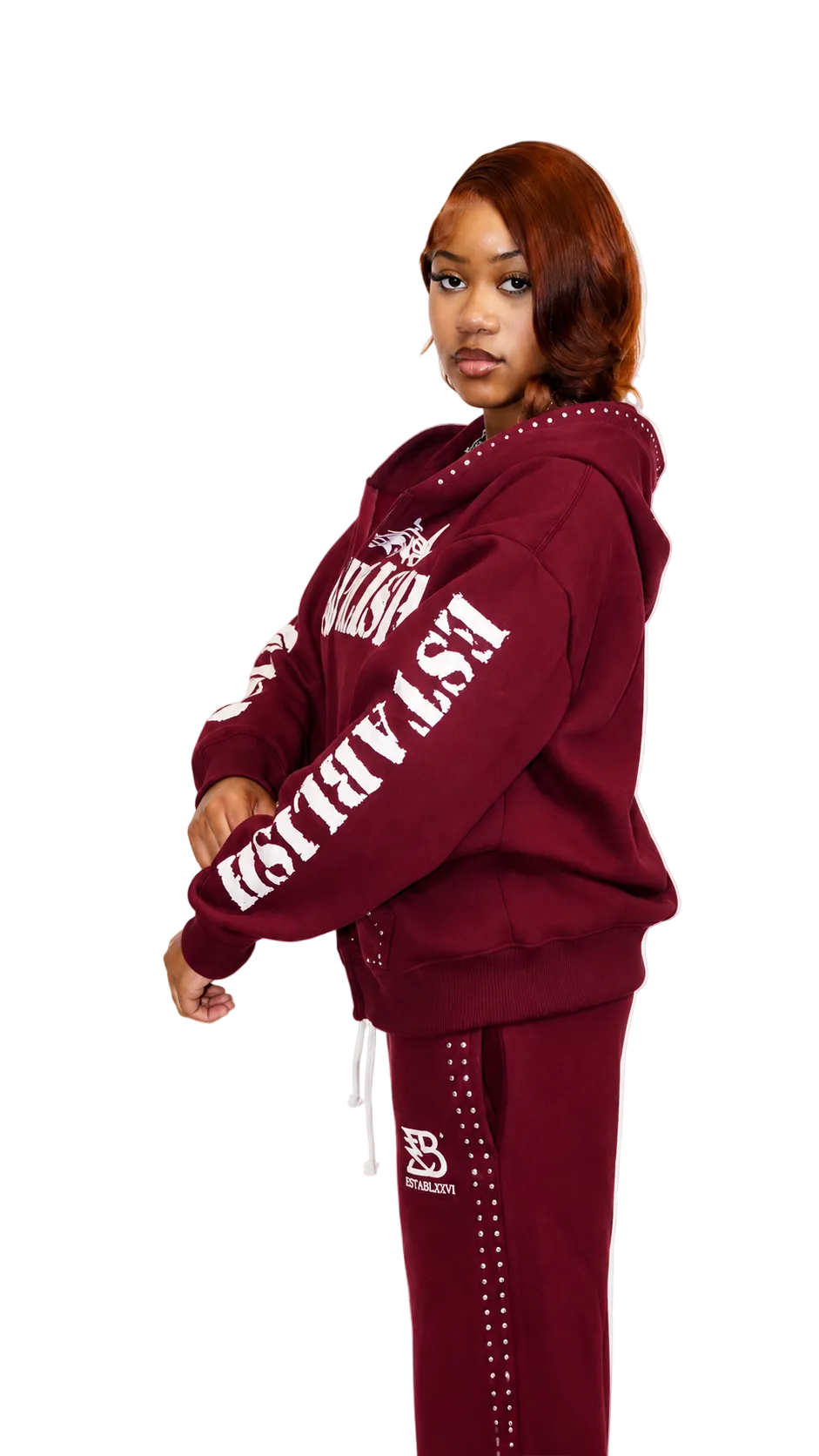 MAROON HOODIE