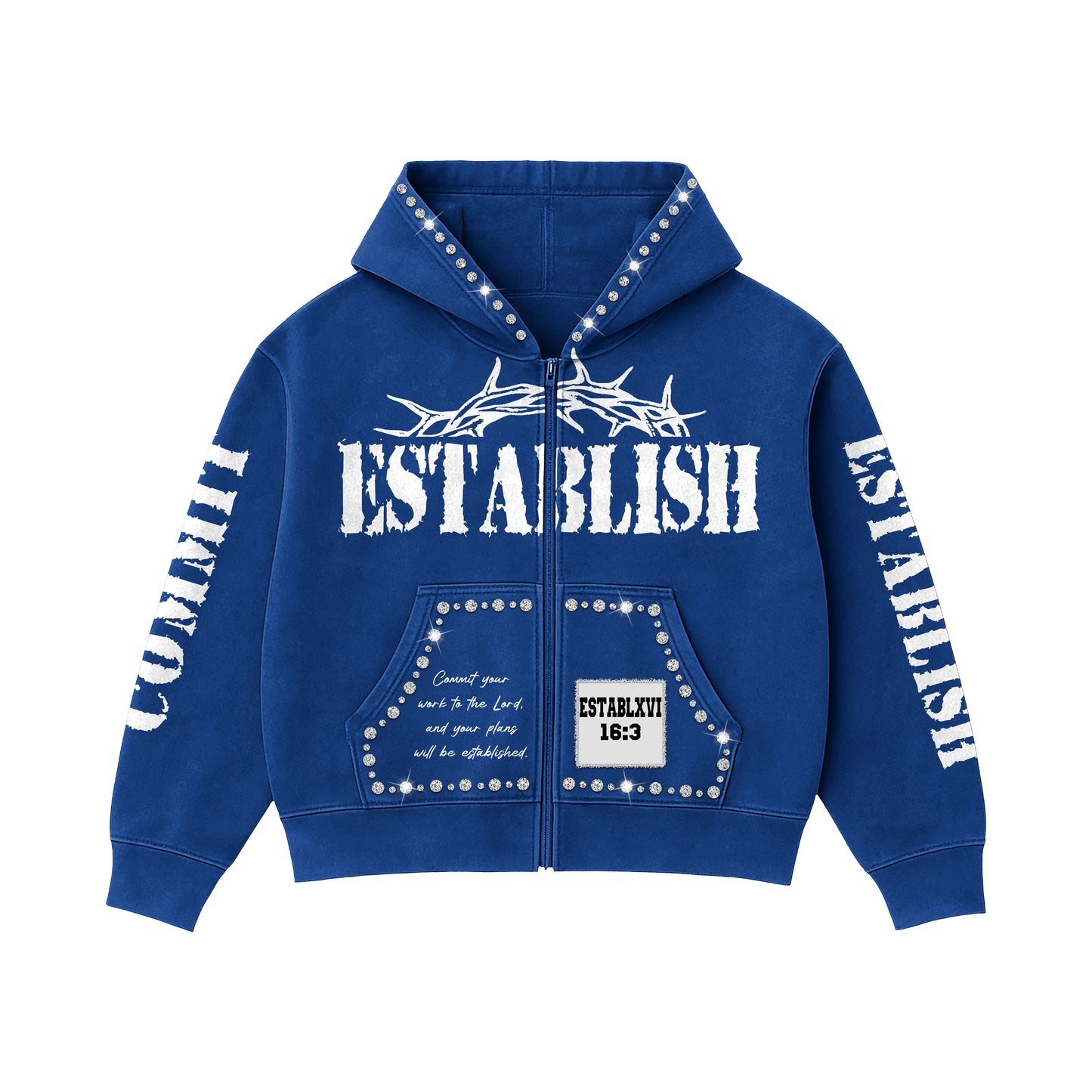BLUE HOODIE