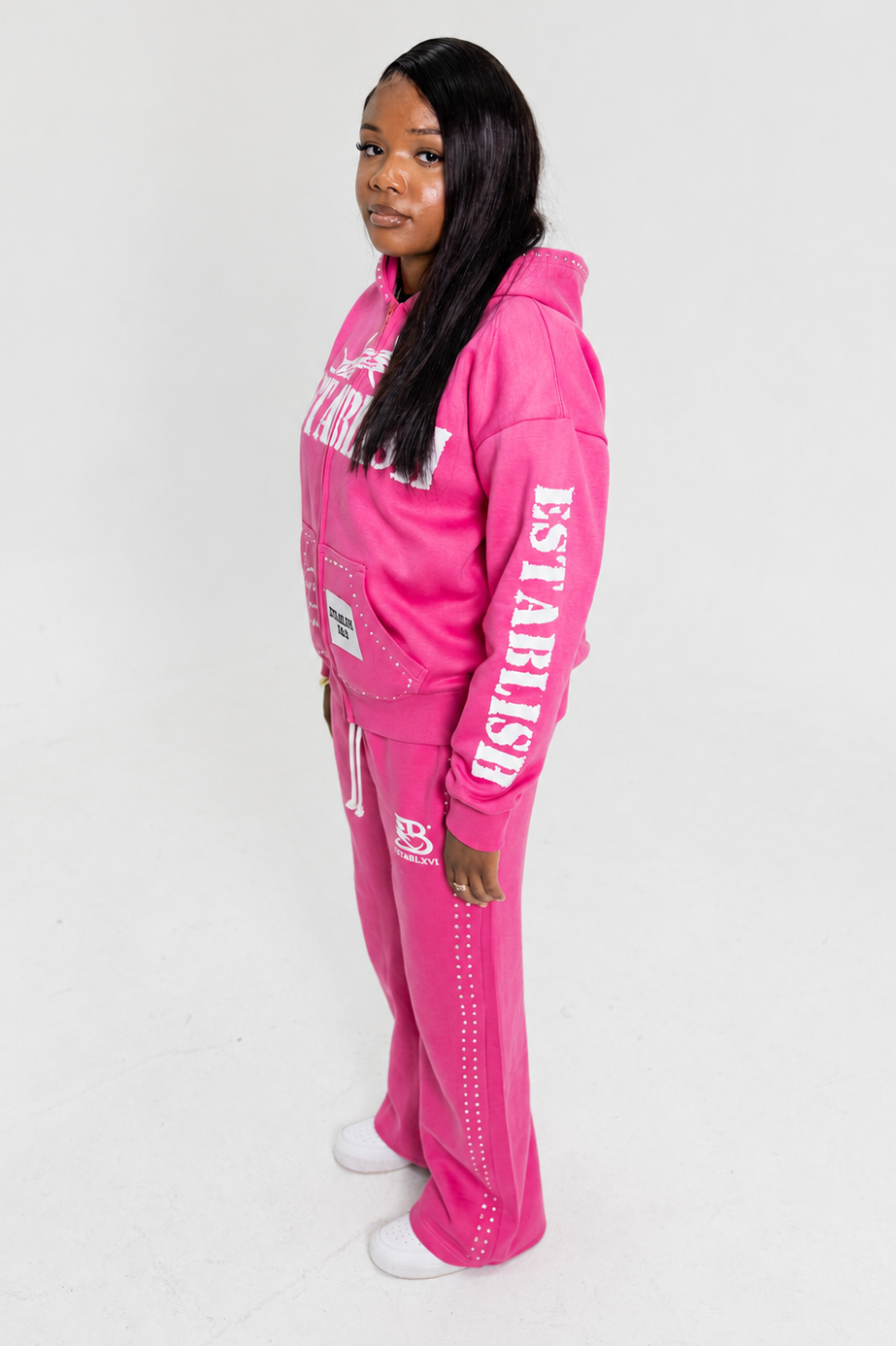 PINK HOODIE