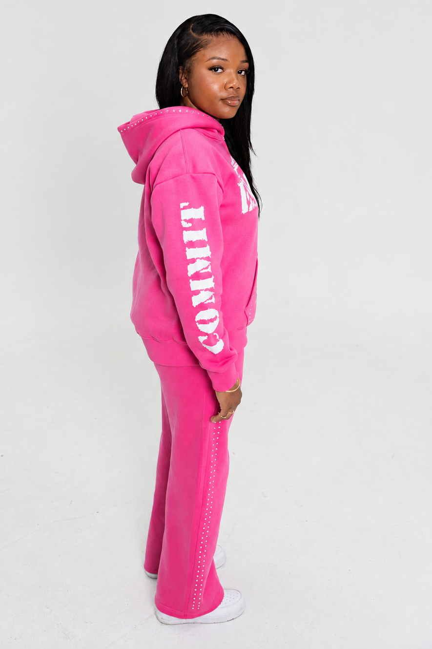 PINK HOODIE