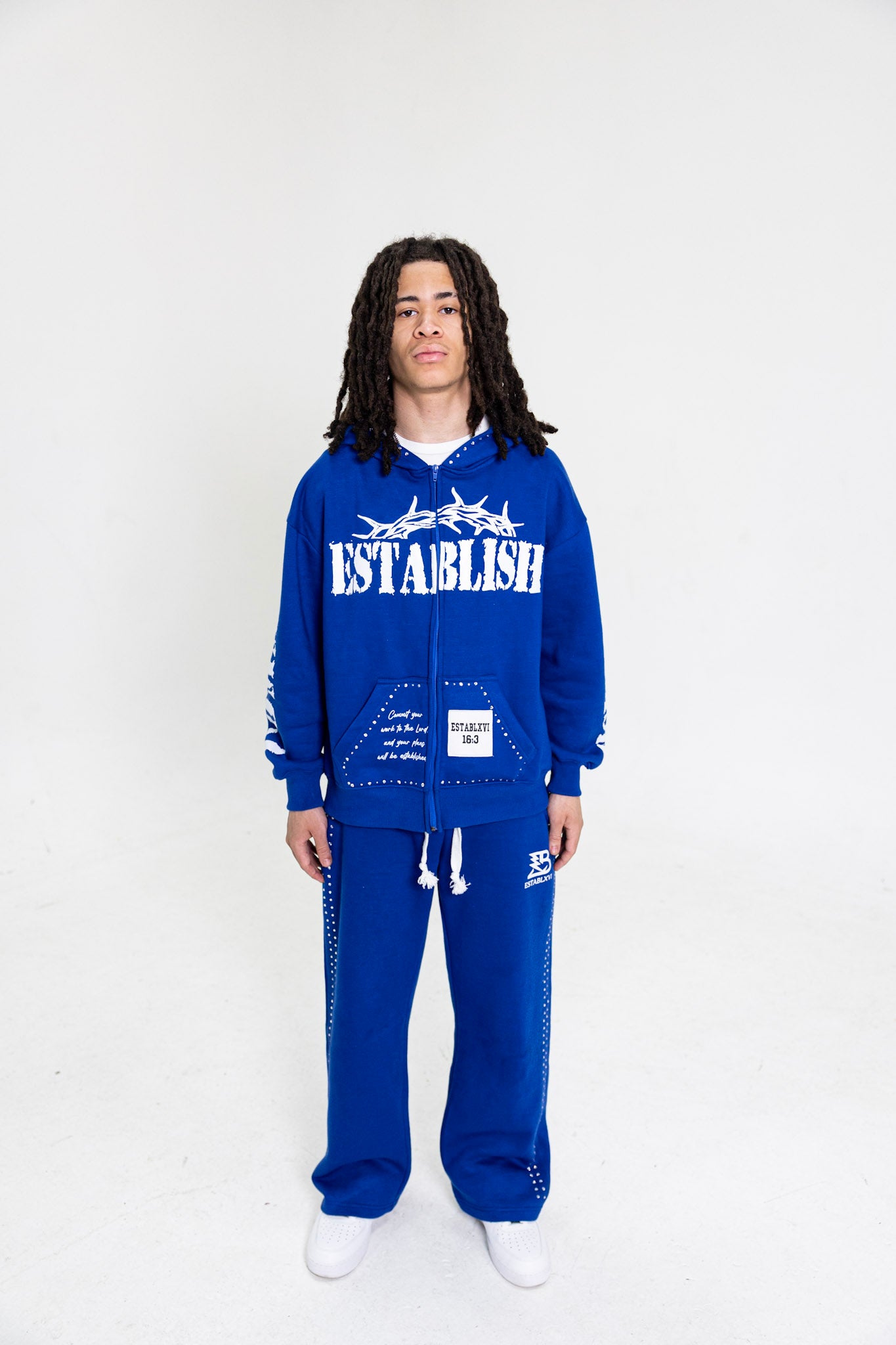 BLUE HOODIE