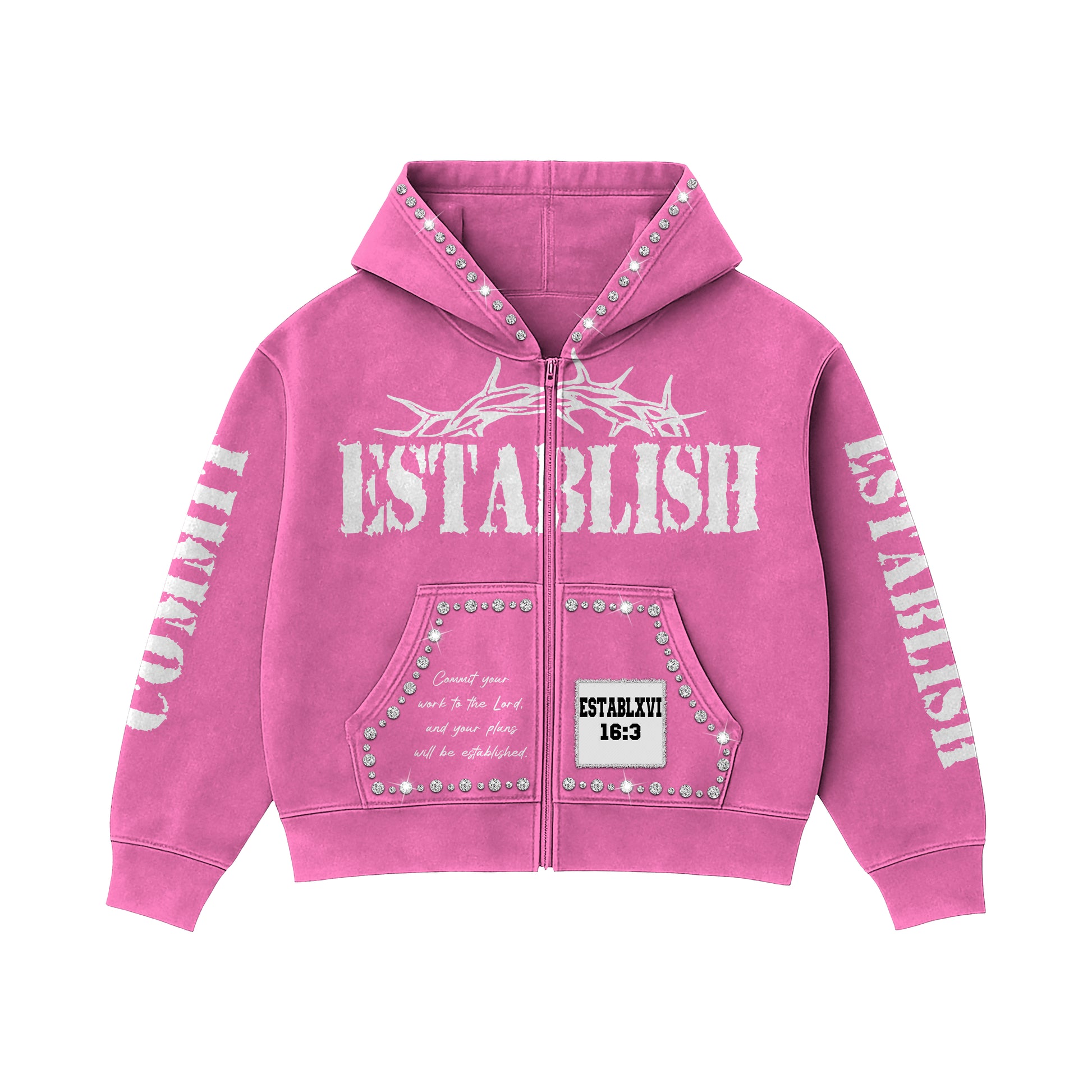 PINK HOODIE